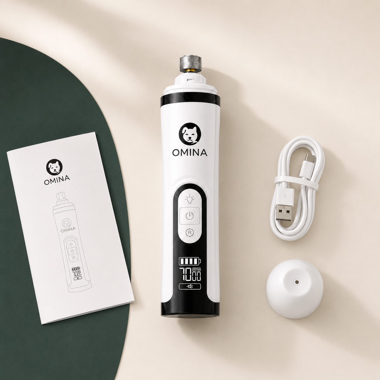Kit Sérénité OMINA – Lime électrique + 3 recharges