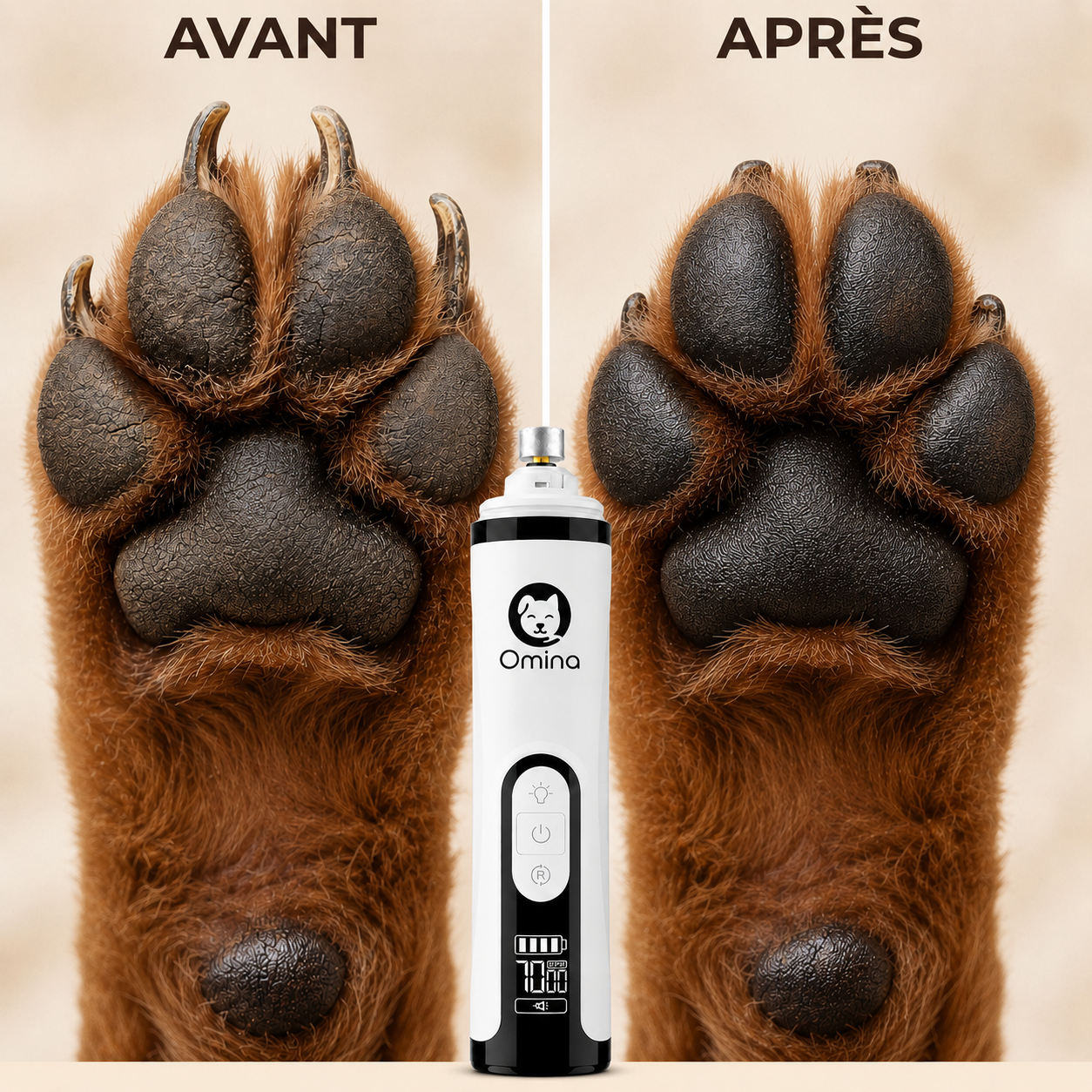 Kit Sérénité OMINA – Lime électrique + 3 recharges